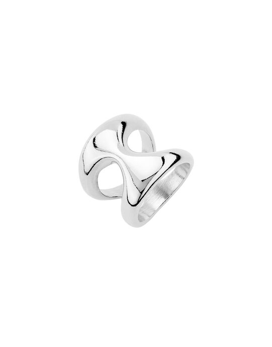 Ring with organic link shape