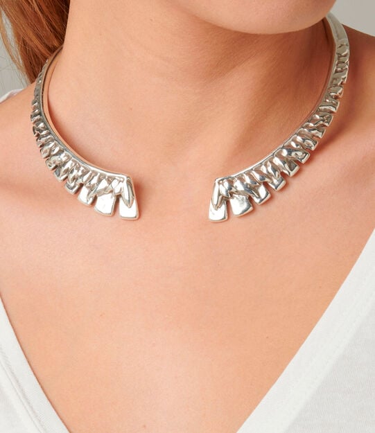 Feather in the breeze, Silver, large