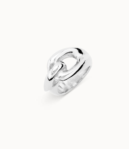 Bague plaquée argent