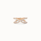 open Ring with topaz