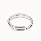 Tubular shaped bangle bracelet