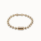 Beaded charm bracelet