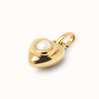 Charm with pearl