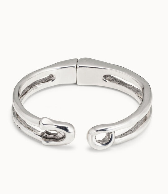 Pulsera bañada en plata de ley