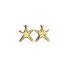 Medium starfish-shaped earrings