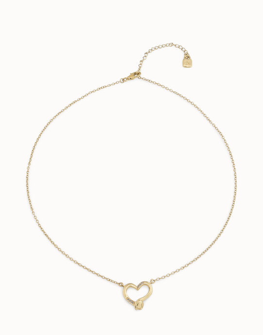 Colgante Straight to the Hear, Dorado, large