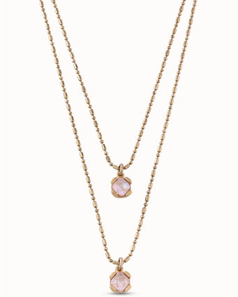 Collar Aura pink