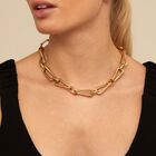 necklace with square links