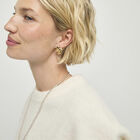 Teardrop Cluster Stud Earrings