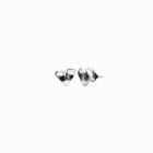 Heart piercing stud earrings