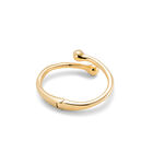 Bangle bracelet with inner spring