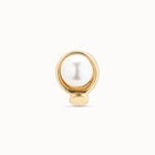Single Stud Earring With Pearl