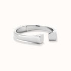 Bangle bracelet with square shape