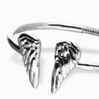 Cuff bracelet with wing detail
