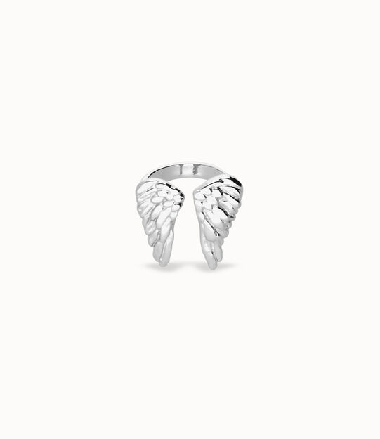 Ring with wing design