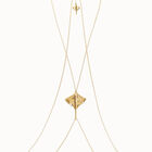 Body chain with manta ray