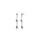 Linked Teardrop Drop Earrings