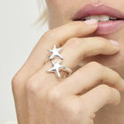 Intertwined starfish ring