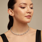 Rectangular links chain necklace