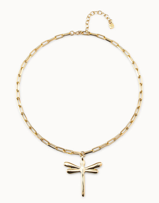 Necklace FREEDOM, Golden, large