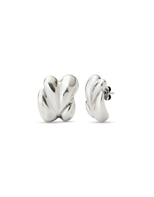 Teardrop Cluster Stud Earrings