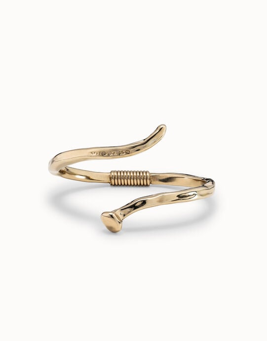 Organic‑style bangle bracelet