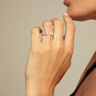 Ring with topaz