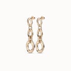 Drop earrings with 3 links