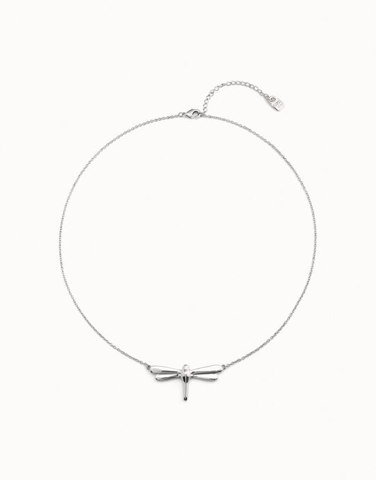 Short  chain pendant necklace  with nail