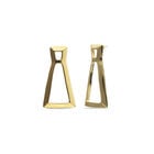 Triangular earrings