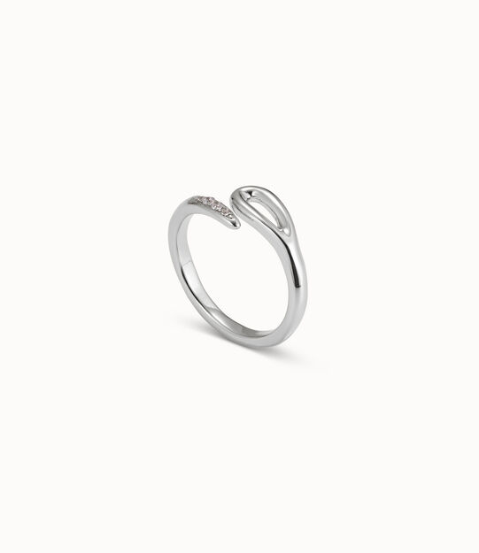 Needle shape open ring