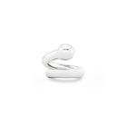 Open organic‑design ring