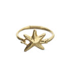 Bangle bracelet with starfish