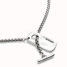 Adjustable link chain necklace