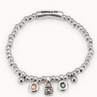 Pulsera ba&ntilde;ada en plata de ley