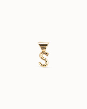 18K gold-plated Personalization collection charm