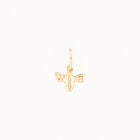 Small bee shaped charm