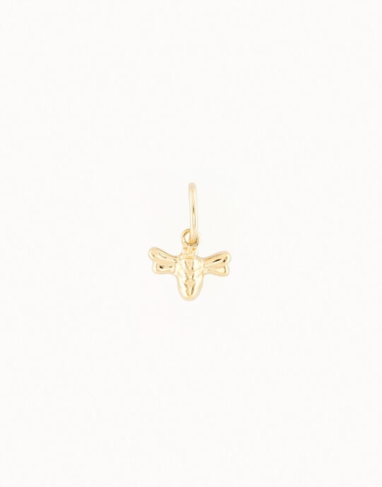 Small bee shaped charm