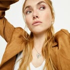 Short necklace with wing detail