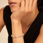 Beaded charm bracelet