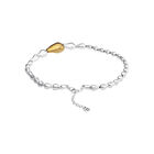 Necklace with linked drops