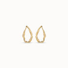 Large hoop earrings