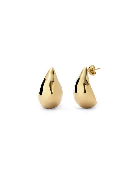Teardrop Stud Earrings