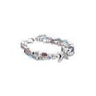 Elastic bracelet with crystals and starfish