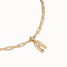 Short link chain charm necklace