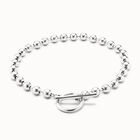 Collana corta catenina placcata argento Sterling