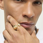 Ring with irregular rounded shapes