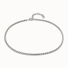 Collar ba&ntilde;ado en plata de ley