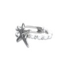 Bracelet with pearls and starfish