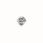 Skull single stud earring